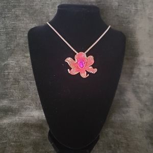 Pink Flower 🌺 Necklace / Pendant